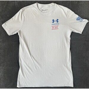 Under Armour Men’s Small Freedom By Air Tee Mod Gray
